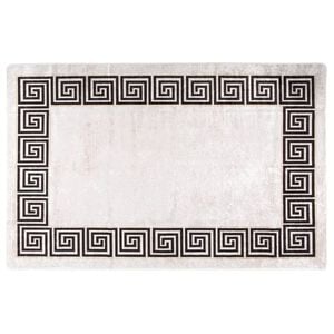 vidaXL Rug Washable 160x230 cm Light Beige Anti Slip