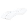 vidaXL Foam Mattress White 80x200 cm Hardness H2 H3