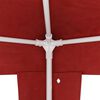 vidaXL Party Tent Red 400 x 300 x 255 cm PE and Steel