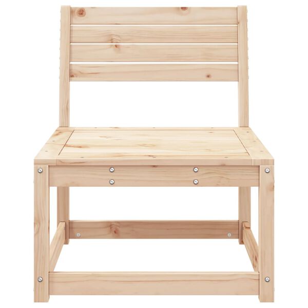 vidaXL Garden Sofa Solid Wood Pine