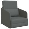 vidaXL Folding Sofa Bed Dark Grey 65 x 80 x 83 cm Fabric
