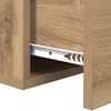 vidaXL Bedside Cabinet Artisan oak 35 x 35 x 20 cm Engineered wood