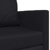 vidaXL Sofa Bed Black 124 x 71 x 78 cm Velvet