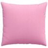 vidaXL Sofa Pillows 2 pcs Pink 45 x 45 cm Fabric