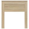 vidaXL Headboard Sonoma Oak 100 cm Engineered wood