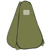 vidaXL Pop Up Shower Tent Green