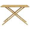 vidaXL 5 Piece Garden Dining Set Bamboo