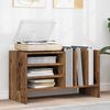 vidaXL Record Cabinet Old Wood 78.5 x 35 x 45 cm Engineered Wood