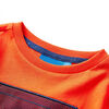 Kids' T-shirt with Long Sleeves Bright Orange 92
