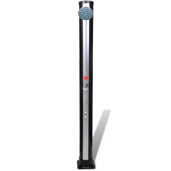 vidaXL Outdoor Solar Shower with Shower Head and Faucet 35 L
