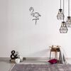 Homemania Wall Decoration Flamingo 31x50 cm Steel Black