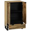 vidaXL Highboard with Drawer Brown 60 x 33 x 100 cm Solid mango wood