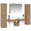vidaXL Bathroom Furniture Set 6 pcs Artisan Oak