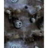 Noordwand Wallpaper "Good Vibes Galaxy Planets and Text" Blue and Black