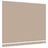 vidaXL Awning Replacement Fabric Beige 380 x 295 cm Polyester