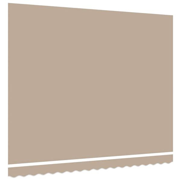 vidaXL Awning Replacement Fabric Beige 380 x 295 cm Polyester