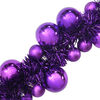 vidaXL Christmas Ball Garland Lilac 186 cm Polystyrene