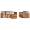 vidaXL Sofa Sets Solid Acacia Wood