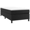 vidaXL Box Spring Bed Frame Black Single Faux Leather (UK/IE/FI/NO only)