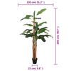 vidaXL Artificial Banana Tree 22 Leaves 200 cm Green