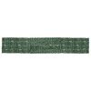 vidaXL Balcony Screen with Dark Green Leaves 600x100 cm
