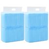 vidaXL Pet Training Pad | Set of 200 | Blue and white