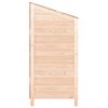 vidaXL Garden Shed 102x52x112 cm Solid Wood Fir