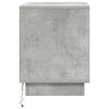 vidaXL Bedside Cabinet 2 pcs Concrete Grey 44 x 34.5 x 45 cm