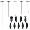vidaXL 5 Piece Paintless Dent Repair Set Stainless Steel
