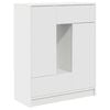 vidaXL Sideboard with Drawers and Doors White 73x31x90 cm