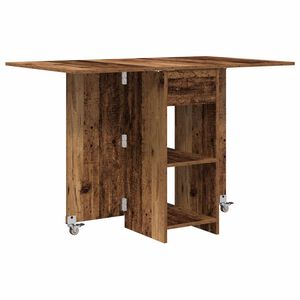 vidaXL Dinning Table 115 x 70 x 75 cm Engineered Wood Old Wood