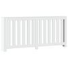 vidaXL Radiator Cover White 175 x 20 x 82 cm Engineered Wood