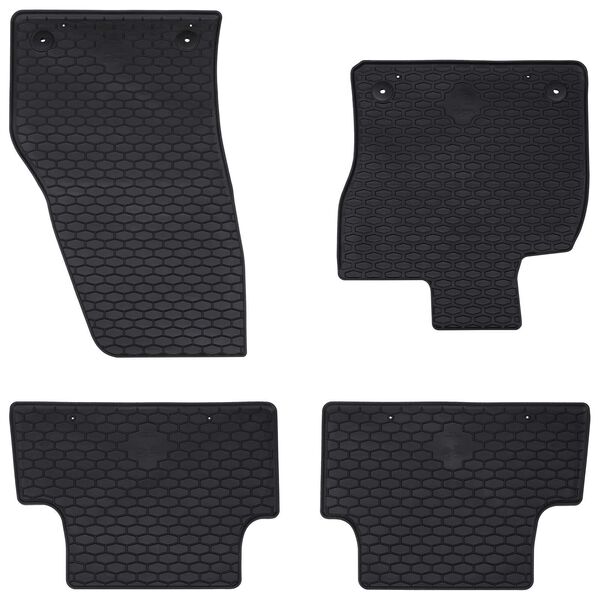 vidaXL Car Mat 4 pcs Black suitable for T-ROC Cabrio TPE