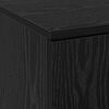 vidaXL Highboard Black oak 60 x 35 x 180 cm Engineered wood