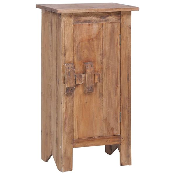 vidaXL Bedside Cabinet 43x31x80 cm Mixed Recycled Wood