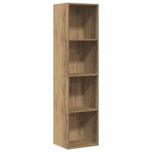 vidaXL Book Cabinet/TV Cabinet Artisan Oak 36x30x143cm Engineered Wood