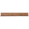 vidaXL Wall Shelves 2 pcs 90x10x10 cm Solid Teak Wood