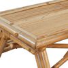 vidaXL Picnic Table 120x120x78 cm Bamboo