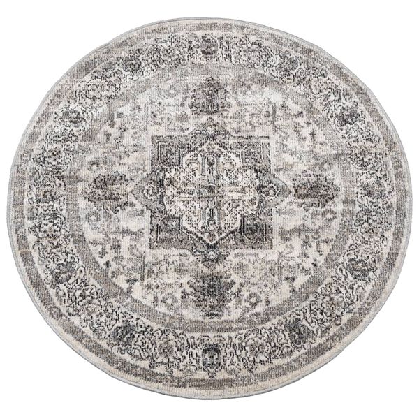 vidaXL Rug ARBIZU Indoor and Outdoor Vintage Design &Oslash; 200 cm