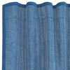 vidaXL Voile Curtains with Loops 2 pcs Royal Blue 140x175 cm