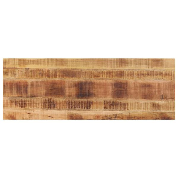 vidaXL Table Top 160x50x3.8 cm Rectangular Solid Wood Rough Mango