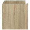 vidaXL Coffee Table Sonoma Oak 100x50x50 cm Engineered Wood