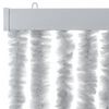 vidaXL Fly Curtain Grey 56x200 cm Chenille