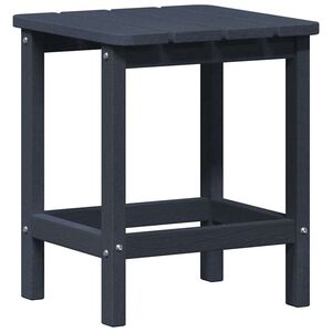 vidaXL Side Table Navy Blue 38 x 38 x 46 cm Polyethylene