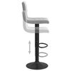 vidaXL Bar Stools 2 pcs Light Grey Velvet