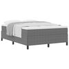 vidaXL Bed Frame Light grey 140 x 200 cm Corduroy fabric