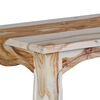 vidaXL Console Table Solid Acacia Wood 110x40x76 cm