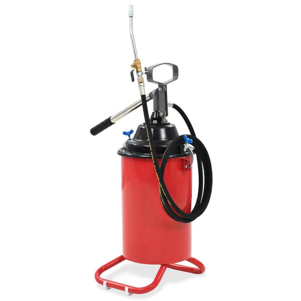 vidaXL Hand-Operated Grease Pump 12 L