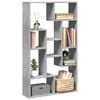 vidaXL Bookcase Concrete Grey 72x20x120.5 cm Engineered Wood