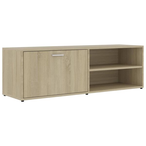 vidaXL TV Cabinet Sonoma Oak 120x34x37 cm Engineered Wood